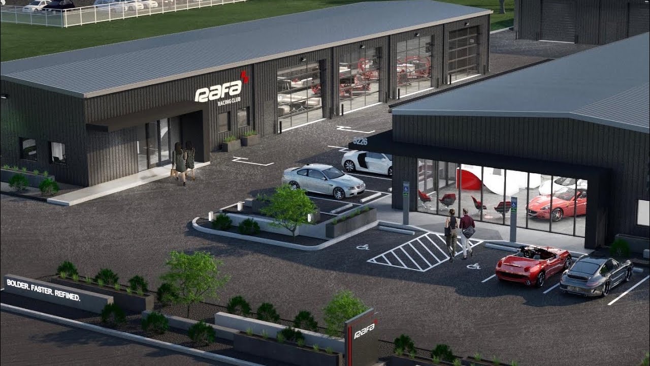 RAFA Racing Club - A 40,000+ sq foot Motorsport Complex!