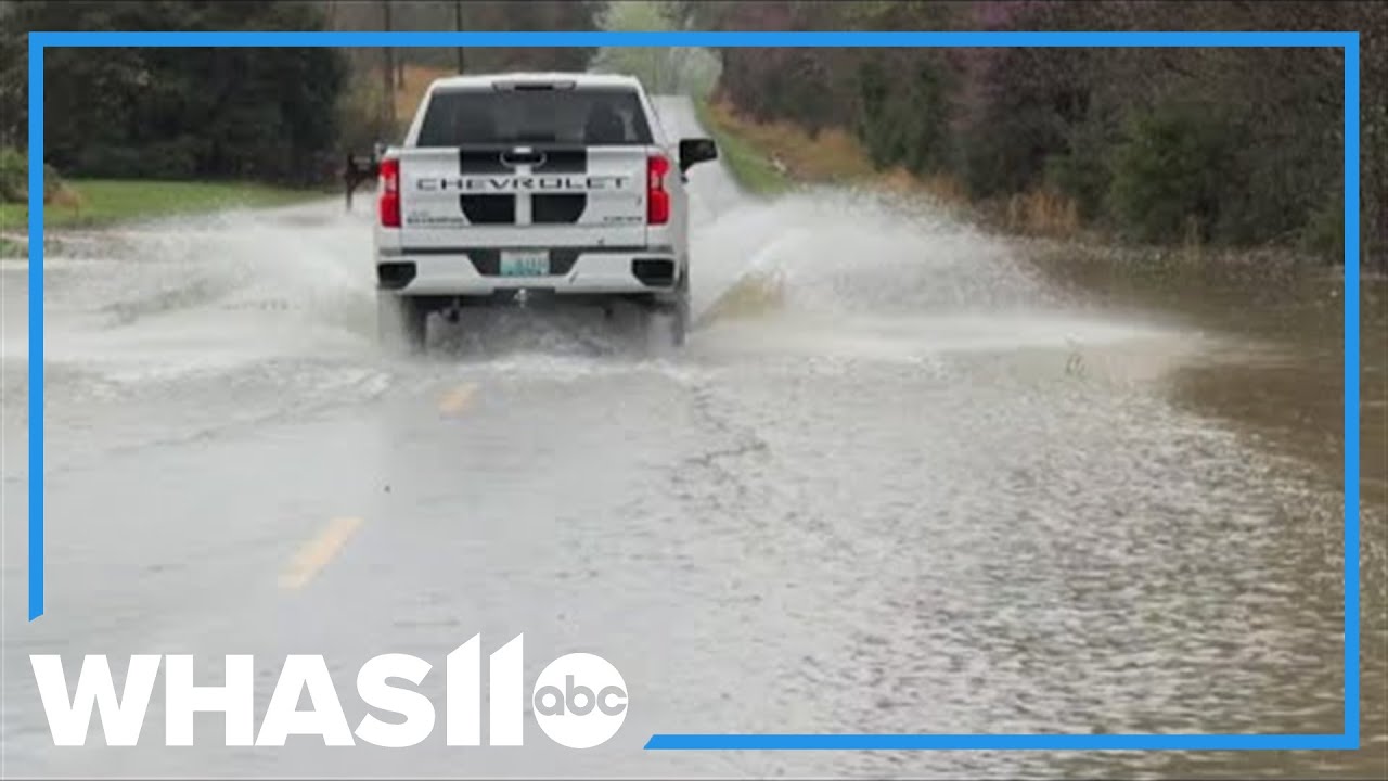 Kentucky county residents leave homes as rain continues to pour