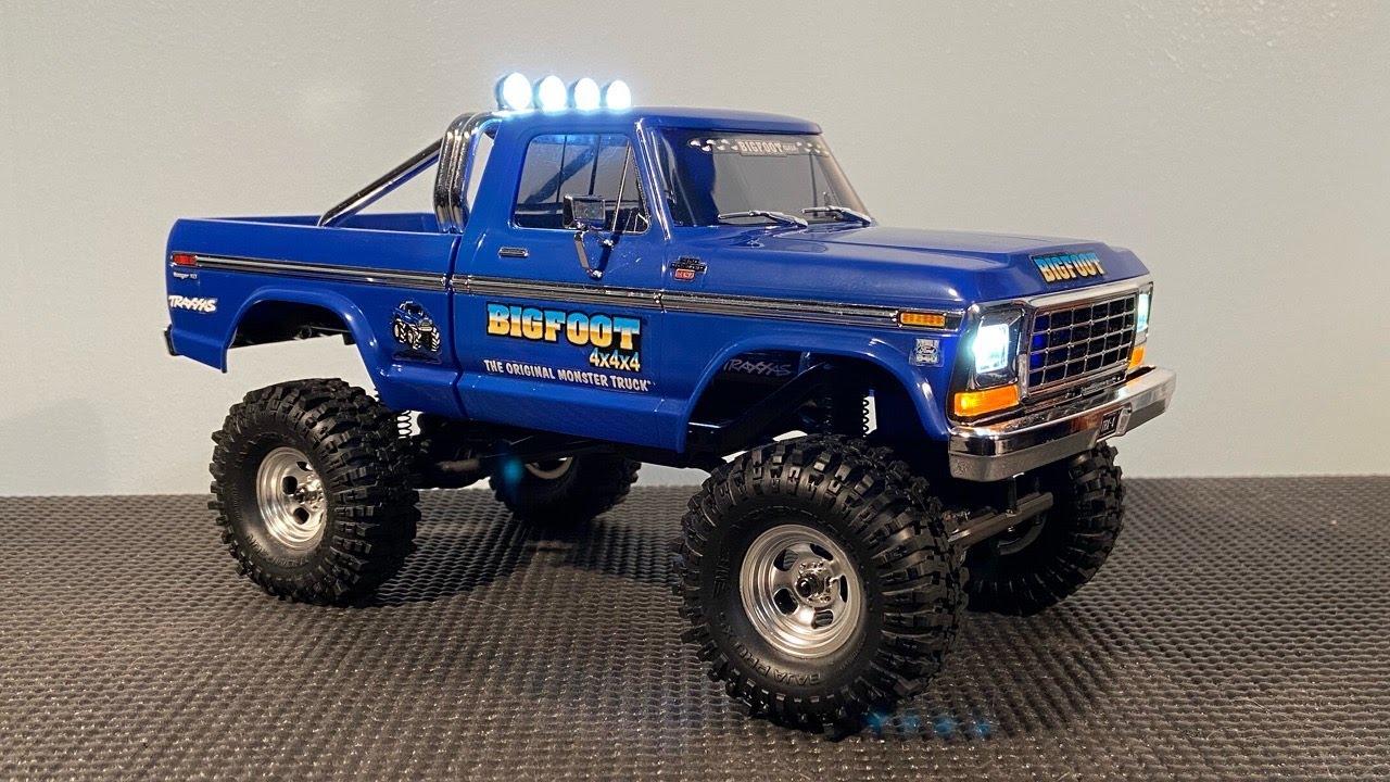 Видео запуска и обновления Traxxas TRX4M BIGFOOT 4X4
