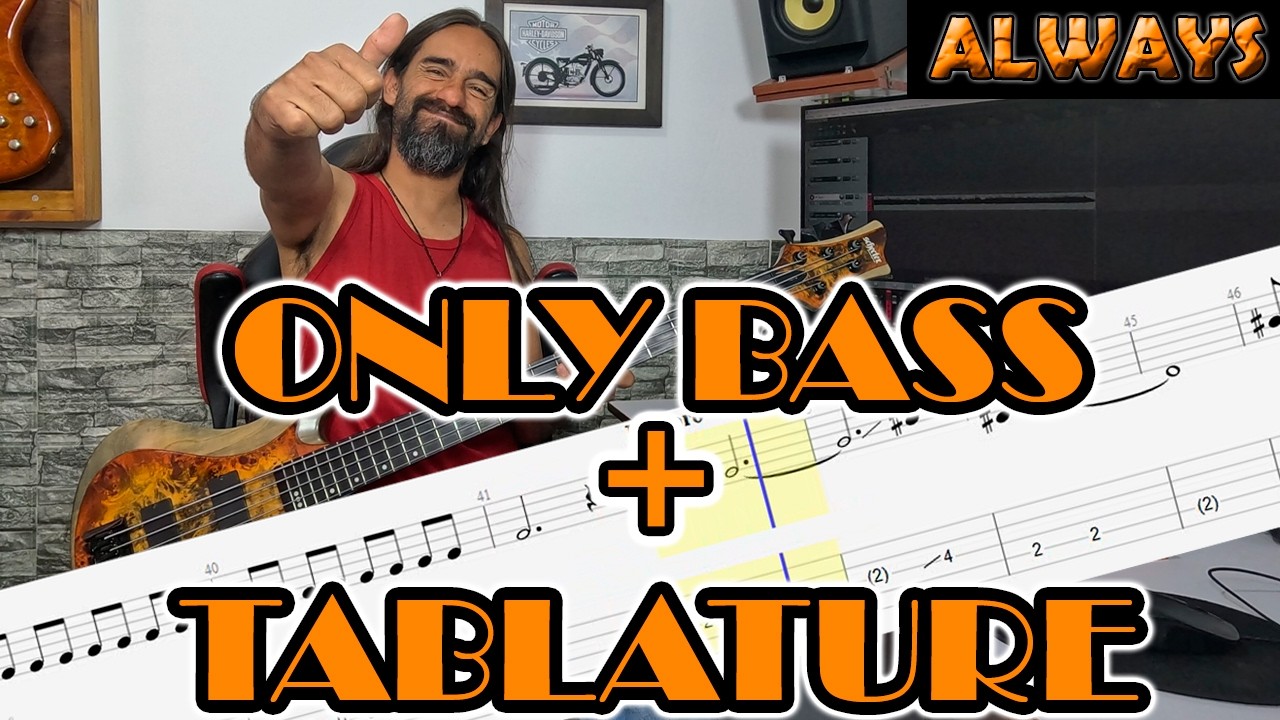 Always – Bon Jovi - Track bass (Only Bass) + Tablature