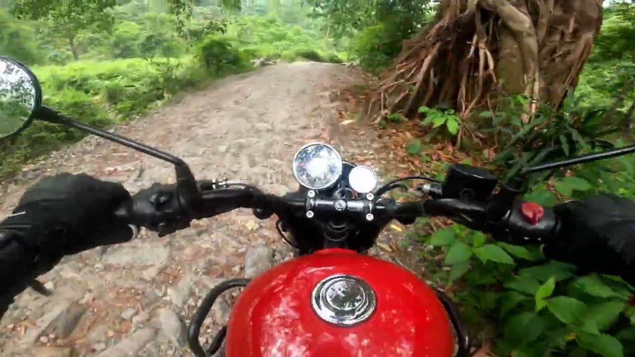 POV ASMR | Ride turned Spooky in the Hills | Mirik | Meteor 350 | 20.05.23