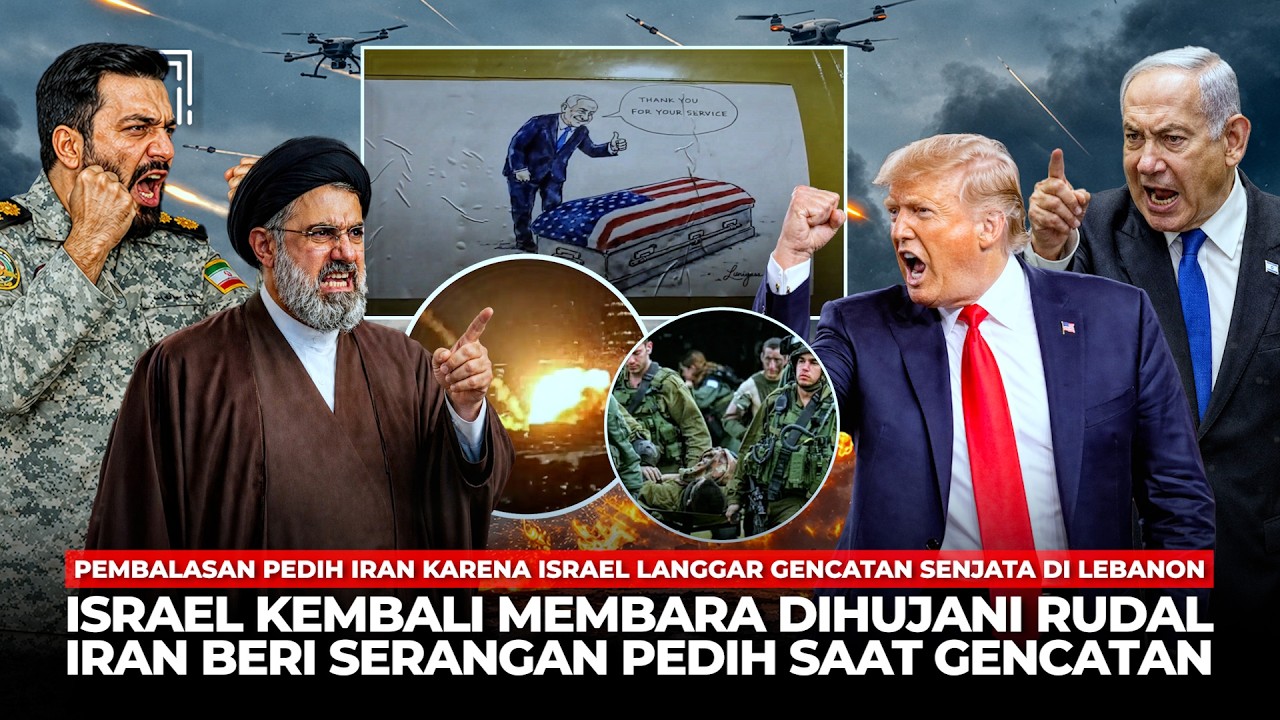 IRAN MENGAMUK &lsquo;Warga Israel Ketakutan&rsquo; Puluhan Rudal IRGC Hantam Israel! &ldquo;Kami Terus Gempur Zionis&rdquo;