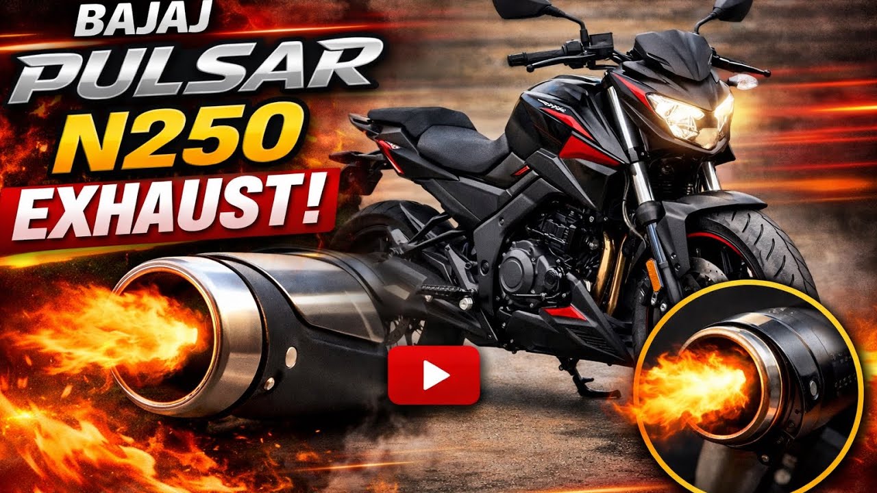 Pulsar N250 Exhaust | Mountain Ride #exhaust 