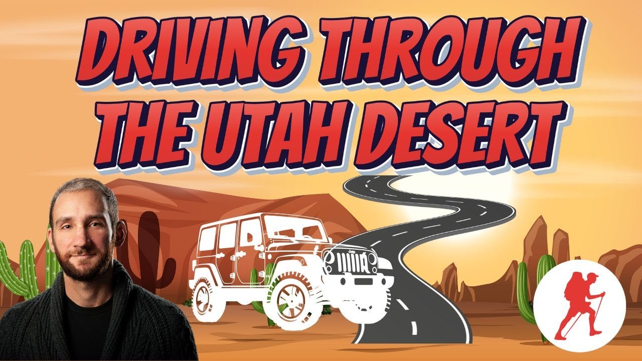Driving Through The Utah Desert 4K