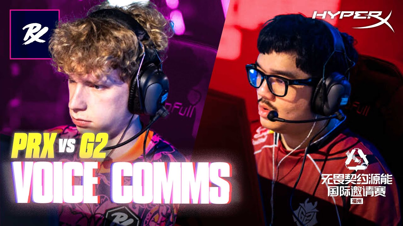Paper Rex vs G2 | HyperX Mic Check