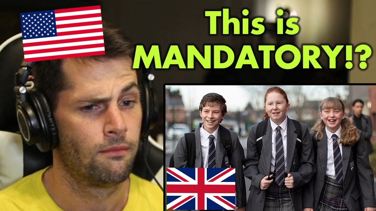 American Reacts to British School Uniforms