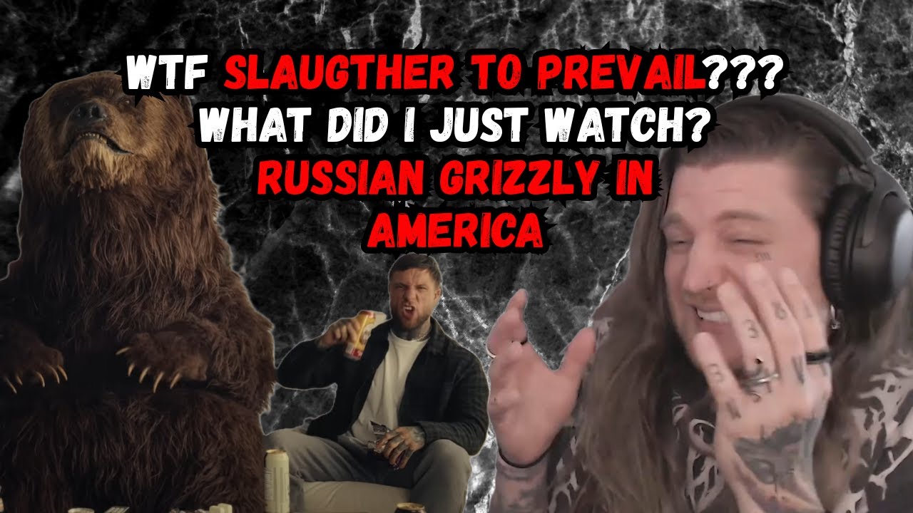 Who let the bear out??? Slaughter To Prevail - Russian Grizzly In America Reaction