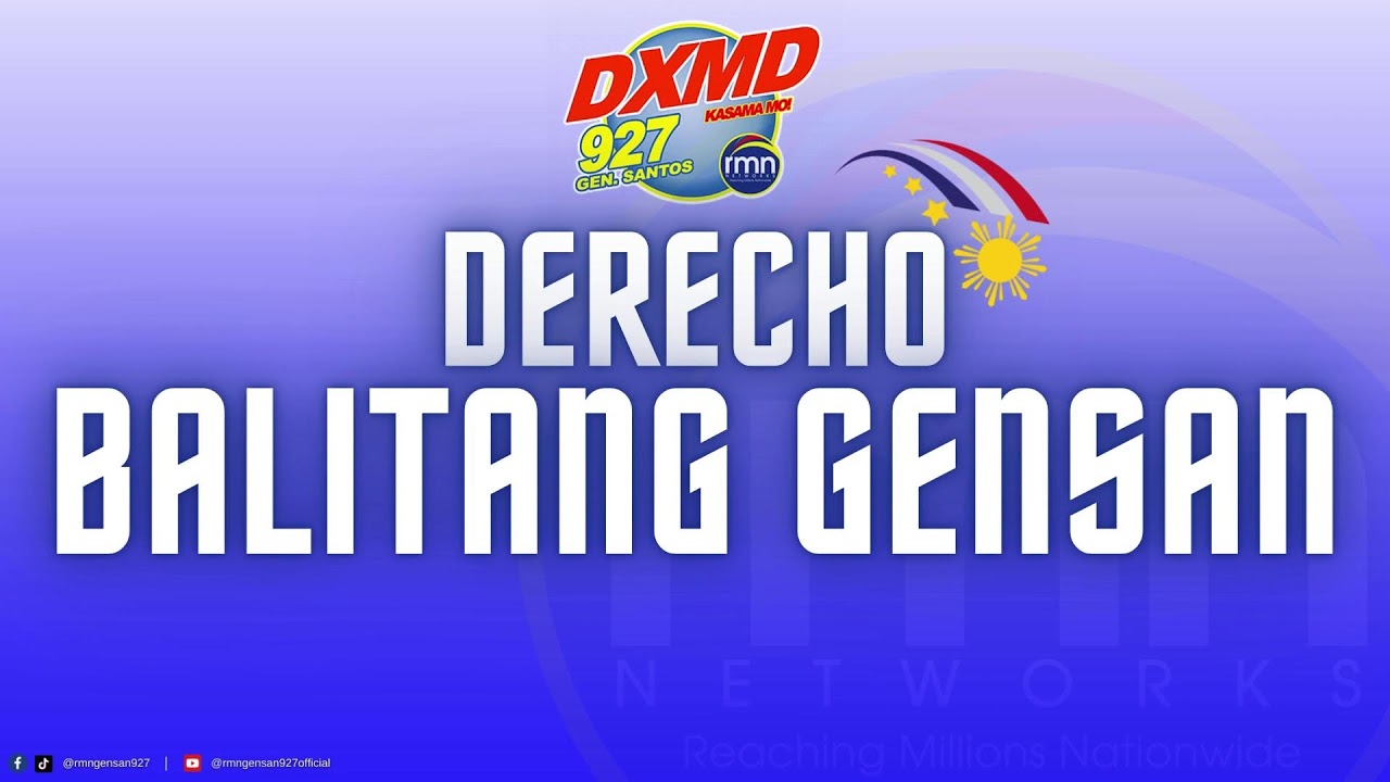 Derecho Balitang General Santos | Mar. 10, 2026 | 6:00AM - 6:30AM