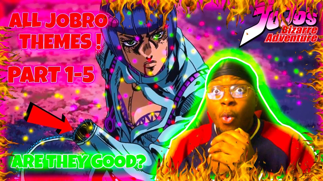 New Jojo's Fan Reacts - All Jobro's Themes (Part 1-5) Reaction!