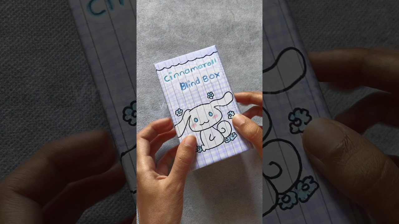 blind box cinnamaroll paper squishy blind box #diy #craft #squishy #blindbox #shorts