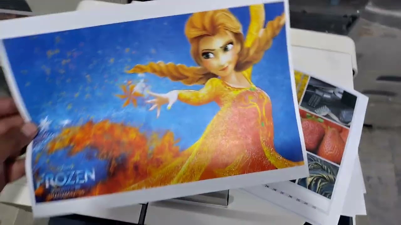 Xerox C505 high resolution images print via USB 