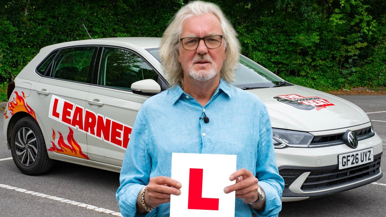 James May takes his driving test again