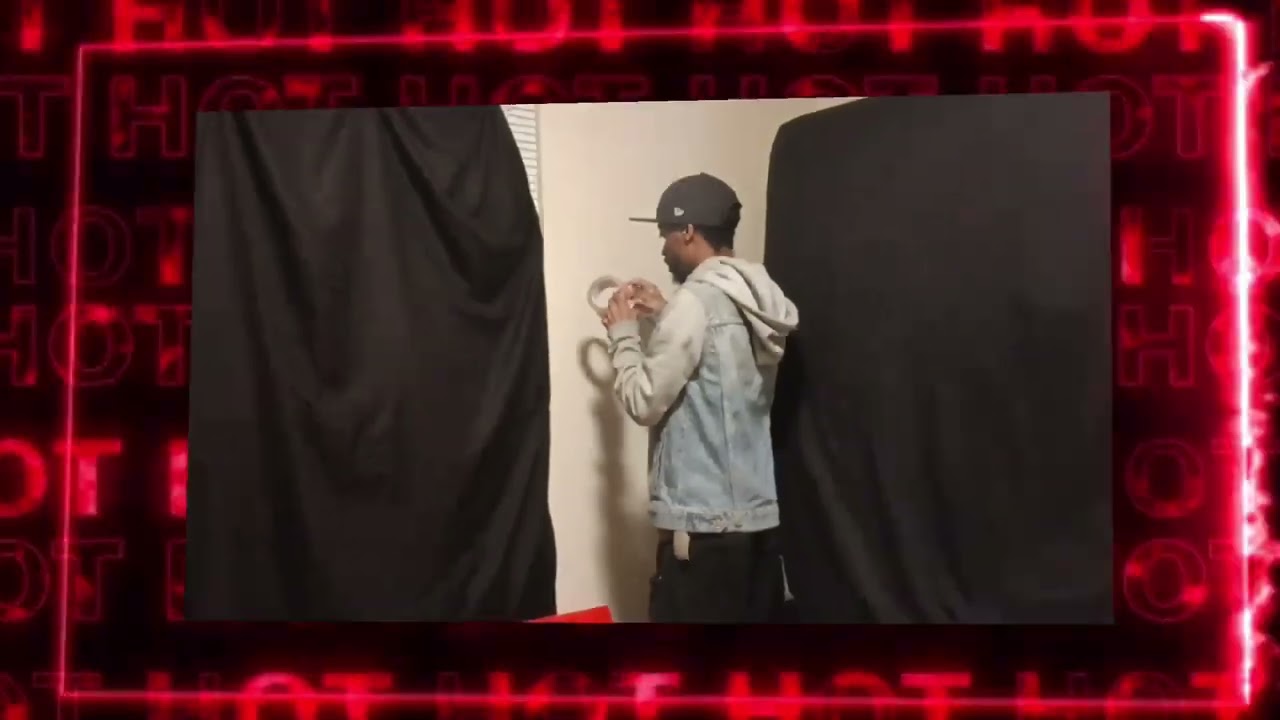 Putting paint on the wall 