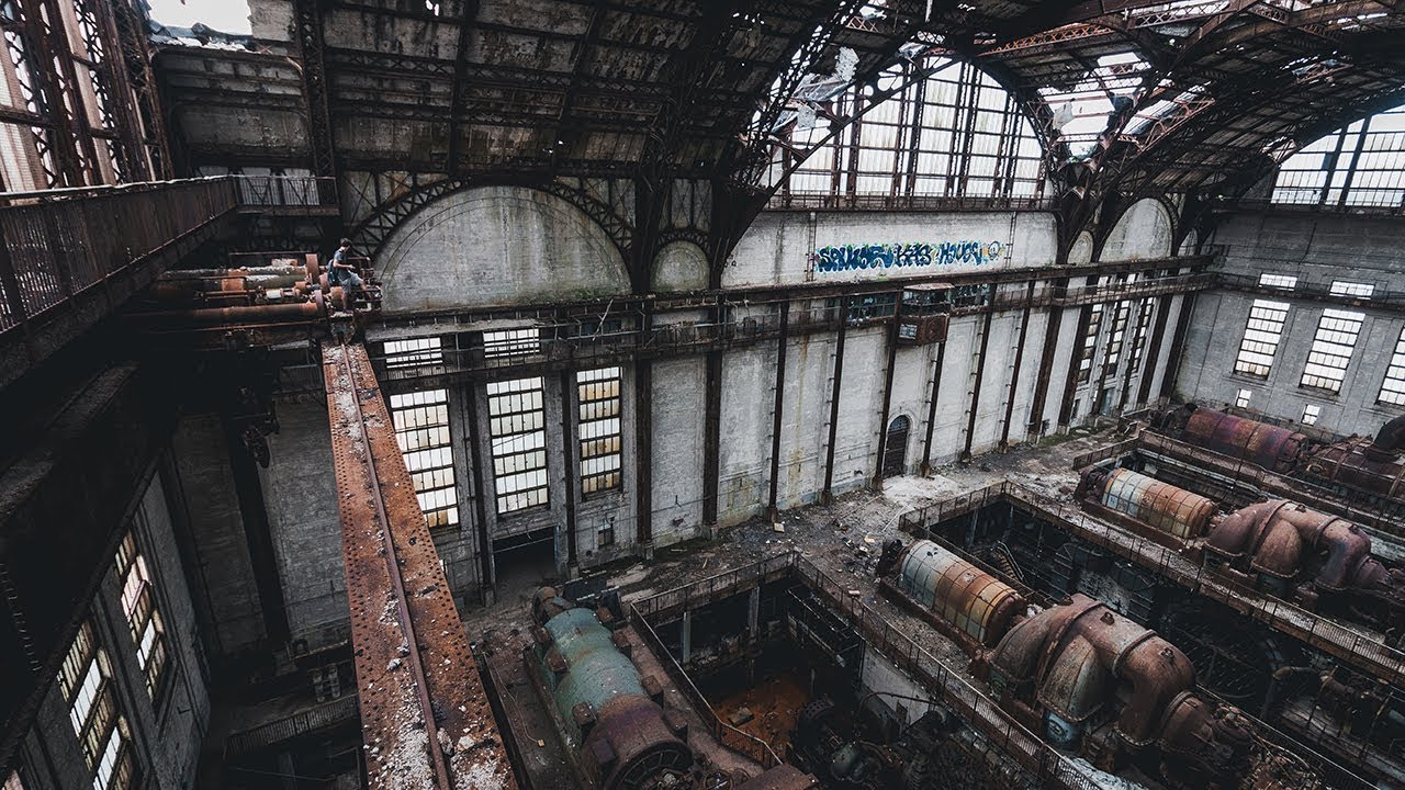 Exploring Abandoned Turbine Hall from TRANSFORMERS MOVIE
