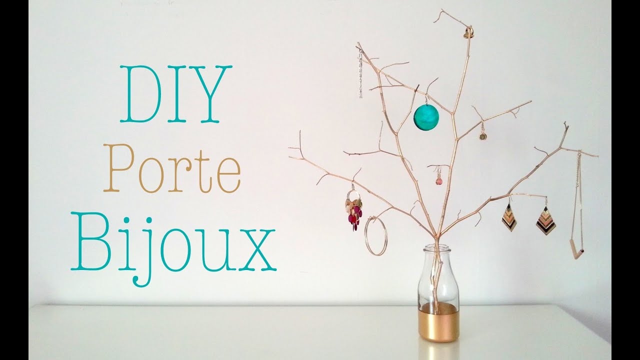 DIY Porte bijoux avec des branches