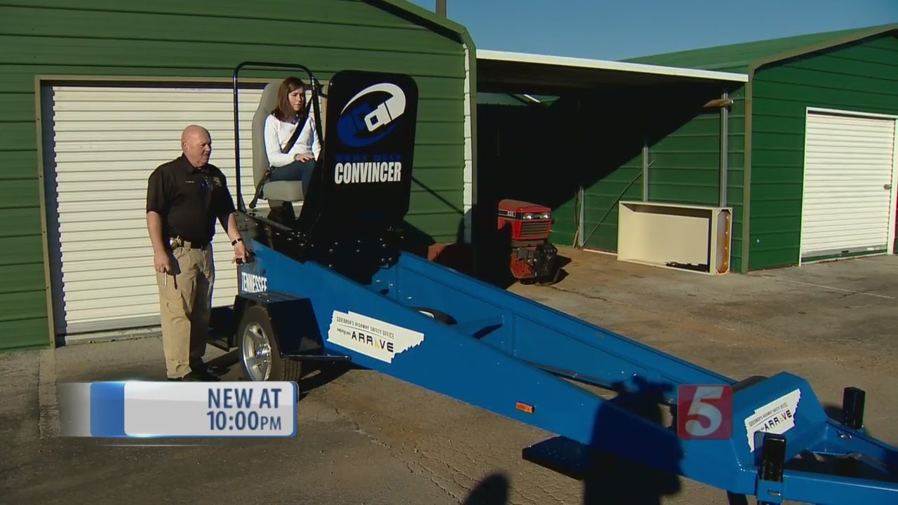 Seat Belt Convincer Shows Importance Of Buckling Up