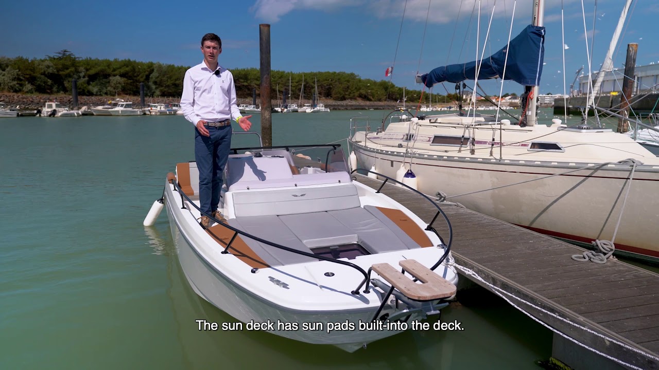 Flyer 7 SUNdeck - video 4 - Le pont avant - The foredeck