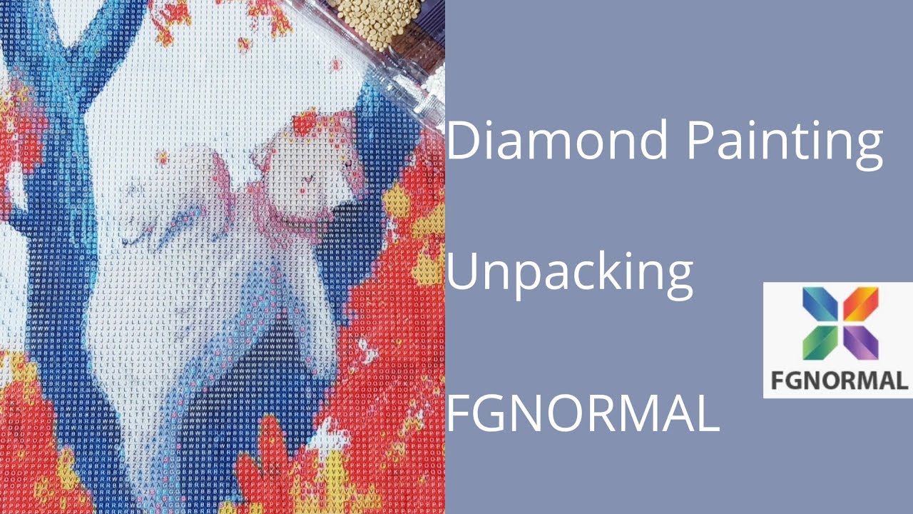 Diamond Painting #91 / Unpacking FGNORMAL