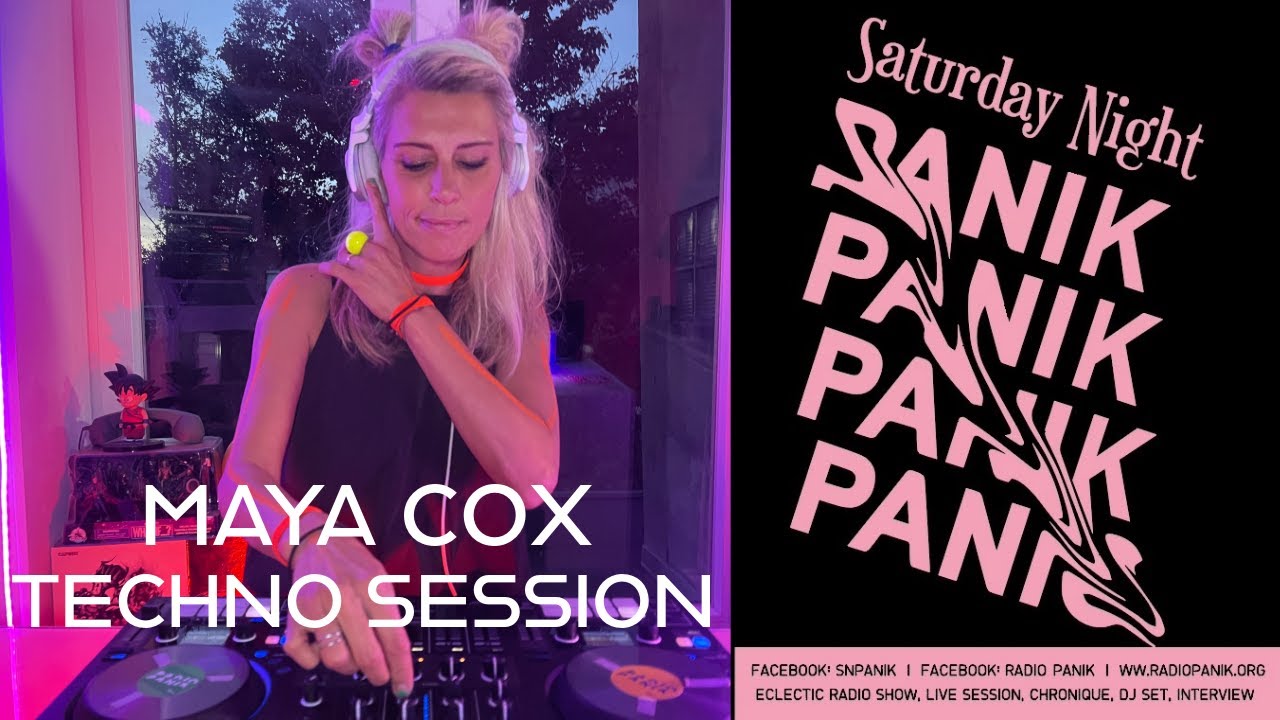 SATURDAY NIGHT PANIK LIVE MIX - DJ MAYA COX - (ELECTRO SESSION)