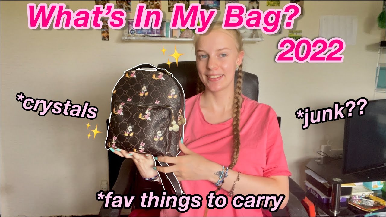 WHATS IN MY BAG 2022 ✨ what I carry around everyday 👀