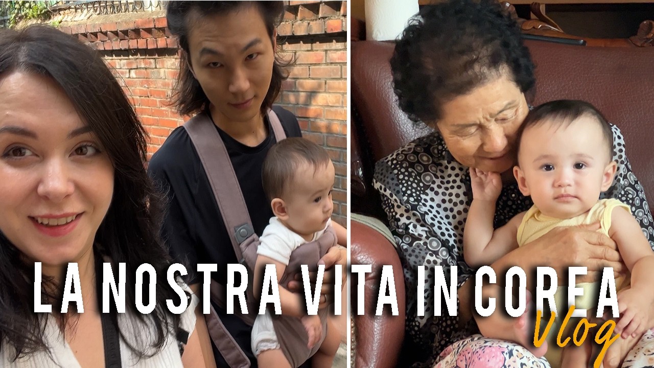 Incontro di Haru con i bisnonni coreani & proviamo il 1 ristorante VENETO a Seoul