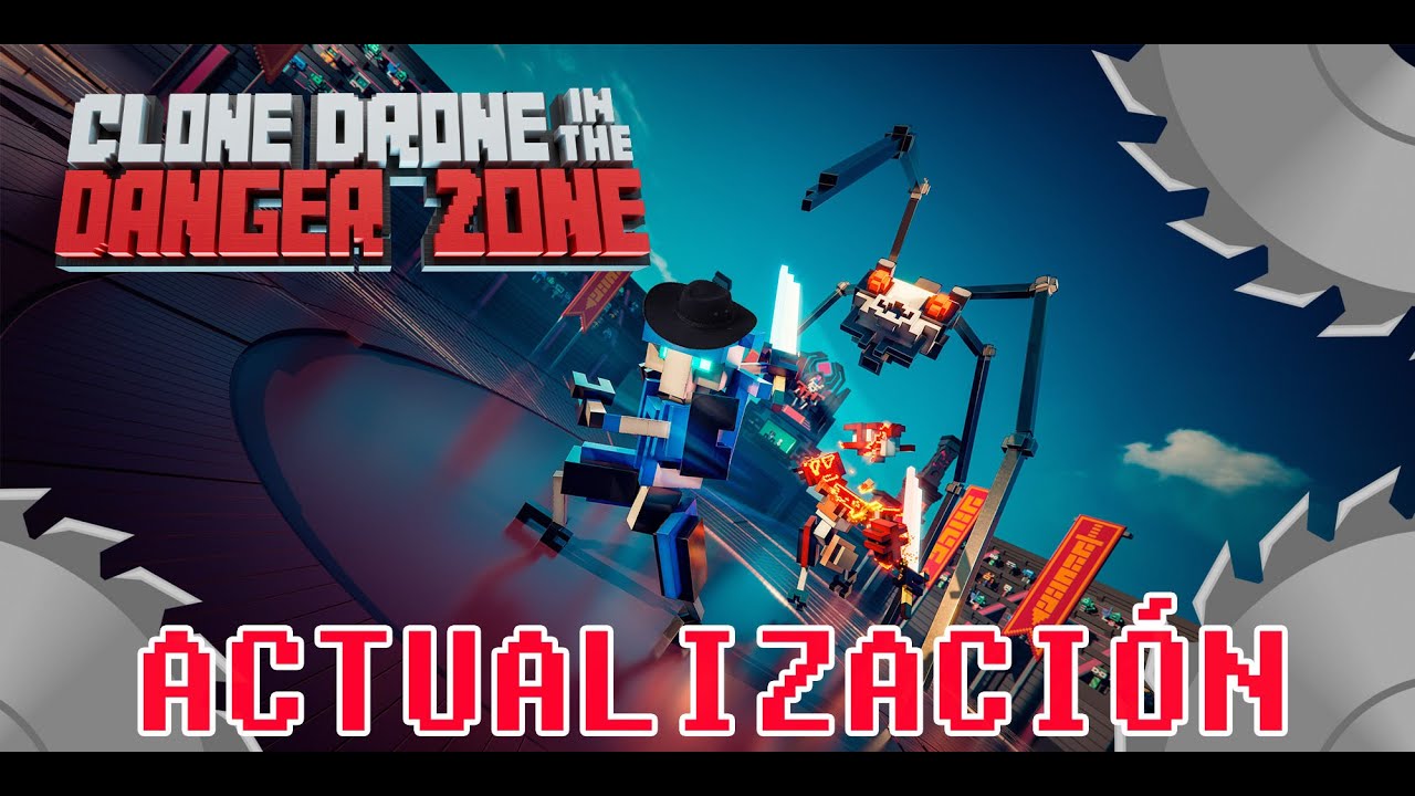 La nueva ACTUALIZACIÓN de clone drone in the danger zone.