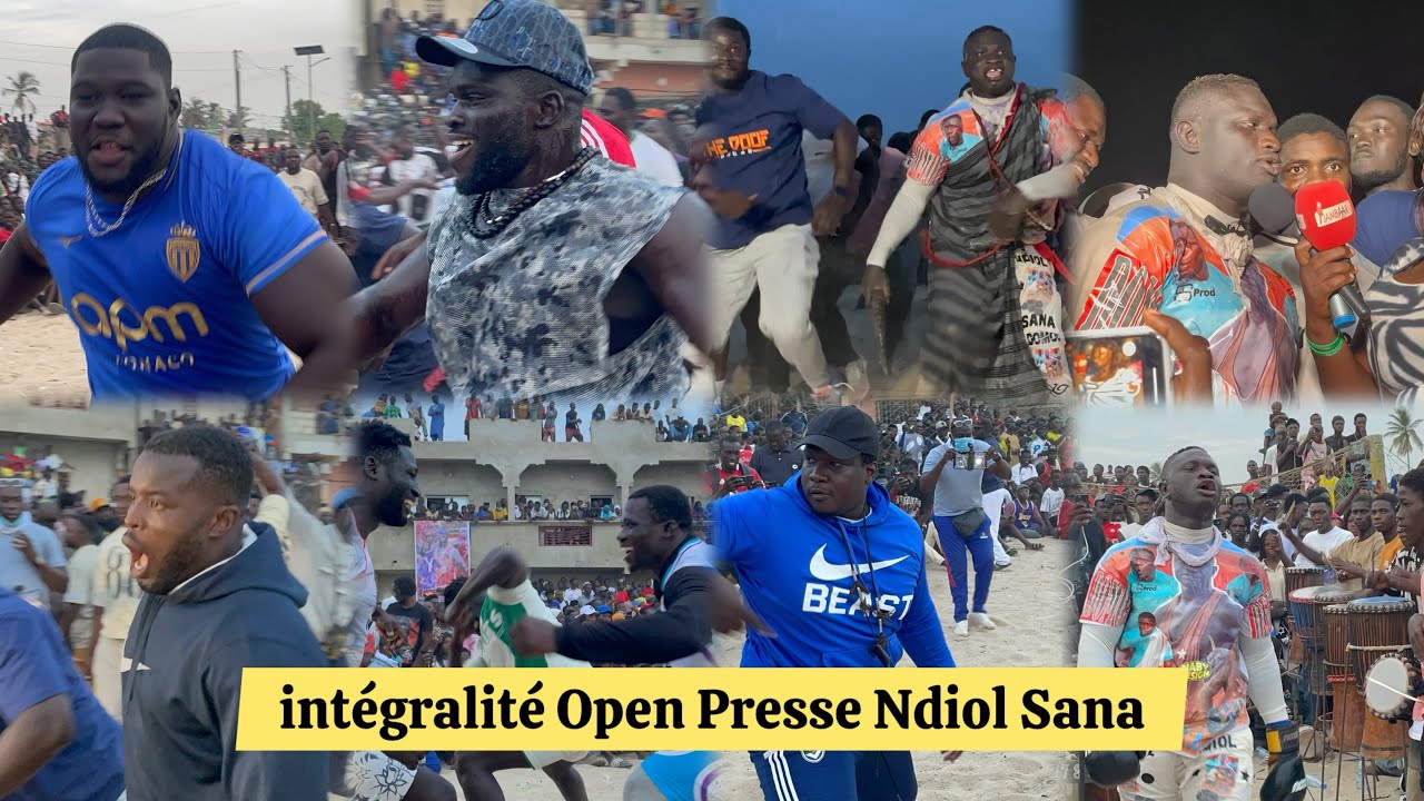 Int&eacute;gralit&eacute; Open Presse Ndiol Sana : ABLAYE NDIAYE, THIEB JOAL, EL HADJ NDIAYE 