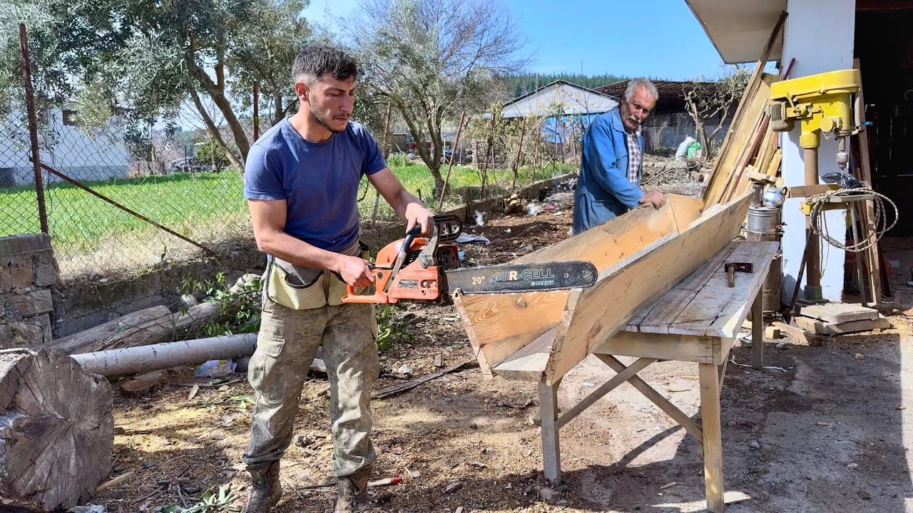 Kurbanlık Ahırı İçin Ömürlük Yemlik Yapımı