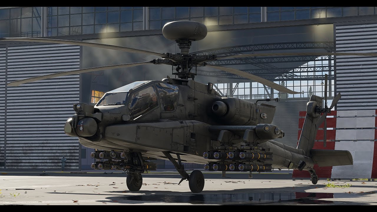 Laser Guide Terrifying to SPAAㅣWar Thunder AH-64EㅣUHQ 4K