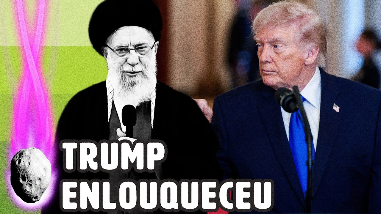 TRUMP MOSTRA QUE NÃO ESTÁ BEM E FAZ OFENSA AO NÃO PERCEBER QUE IRÃ NÃO É VENEZUELA | PLANTÃO
