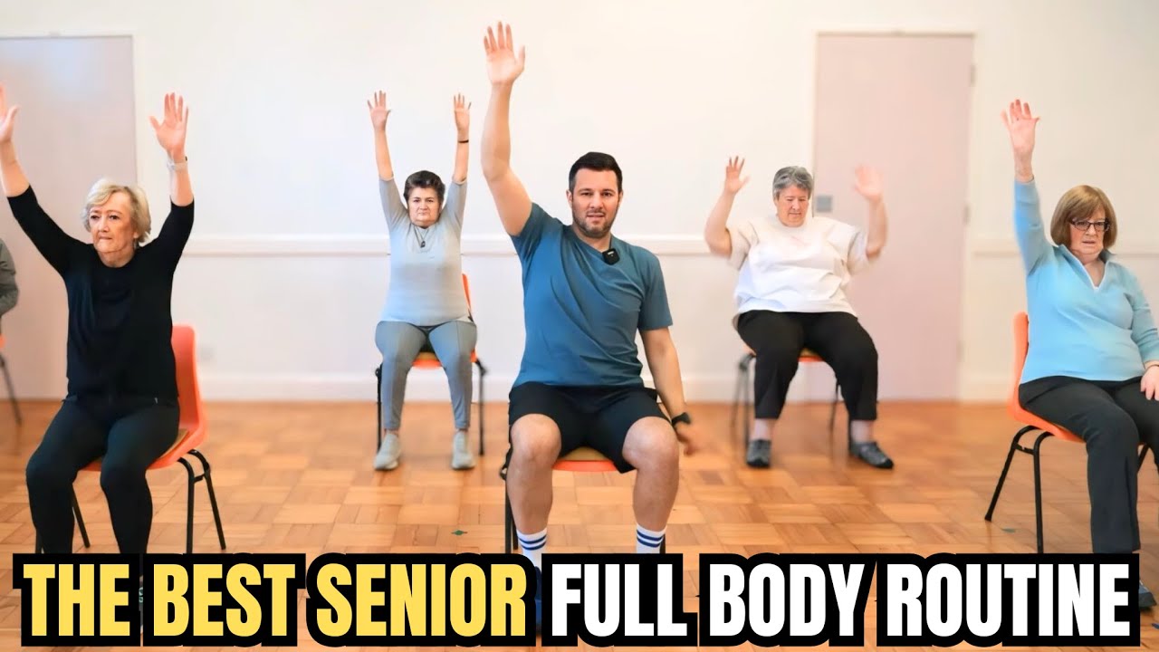 15-Minute Full Body Workout For Seniors - Stay Strong & Fit At Home