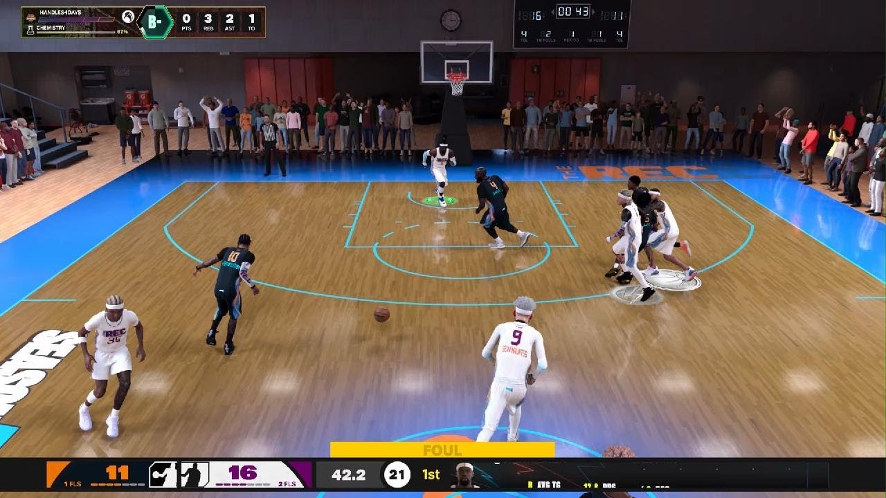 NBA 2K26: 10 PTS 13 REB 5 AST 2 STL 2 3PM