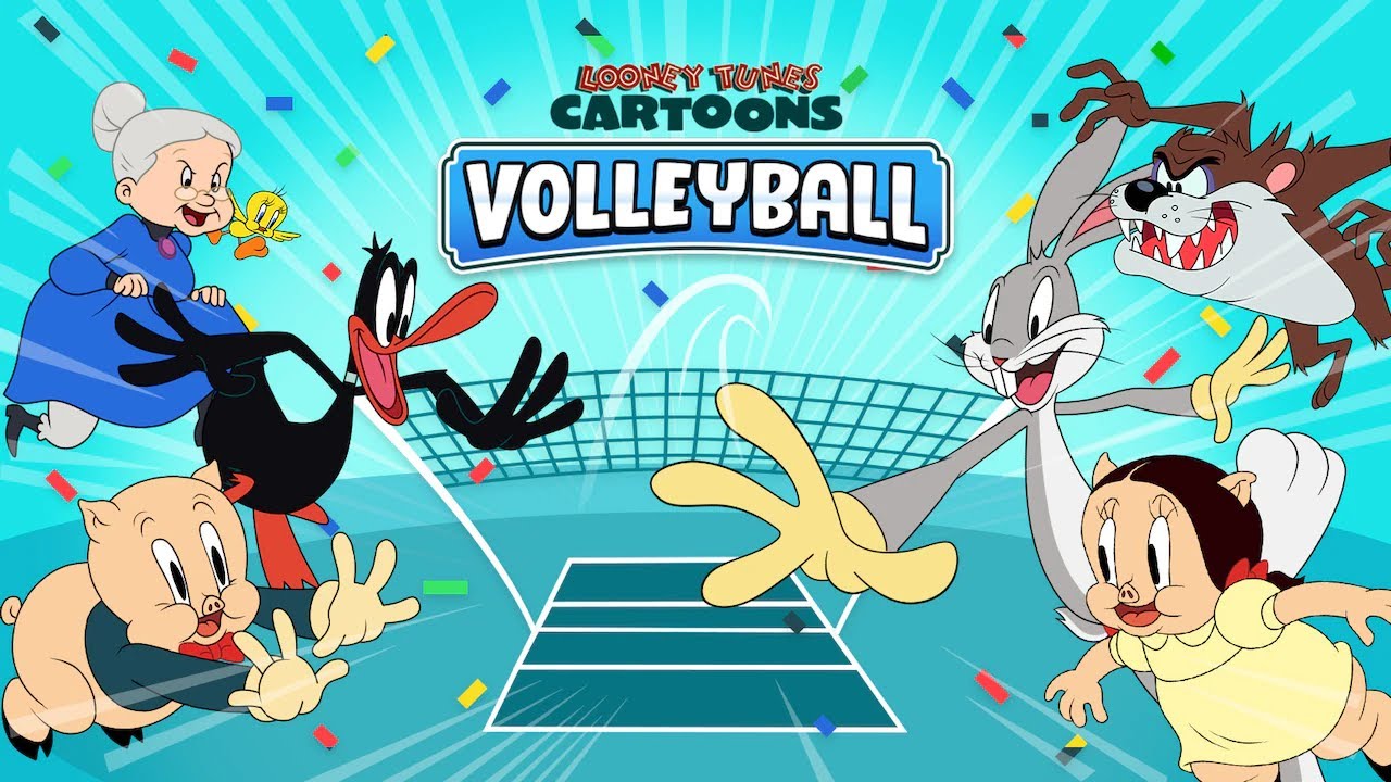 Looney Tunes Cartoons: Volleyball - Yosemite Sam Fights For Every Inch (CN Games)