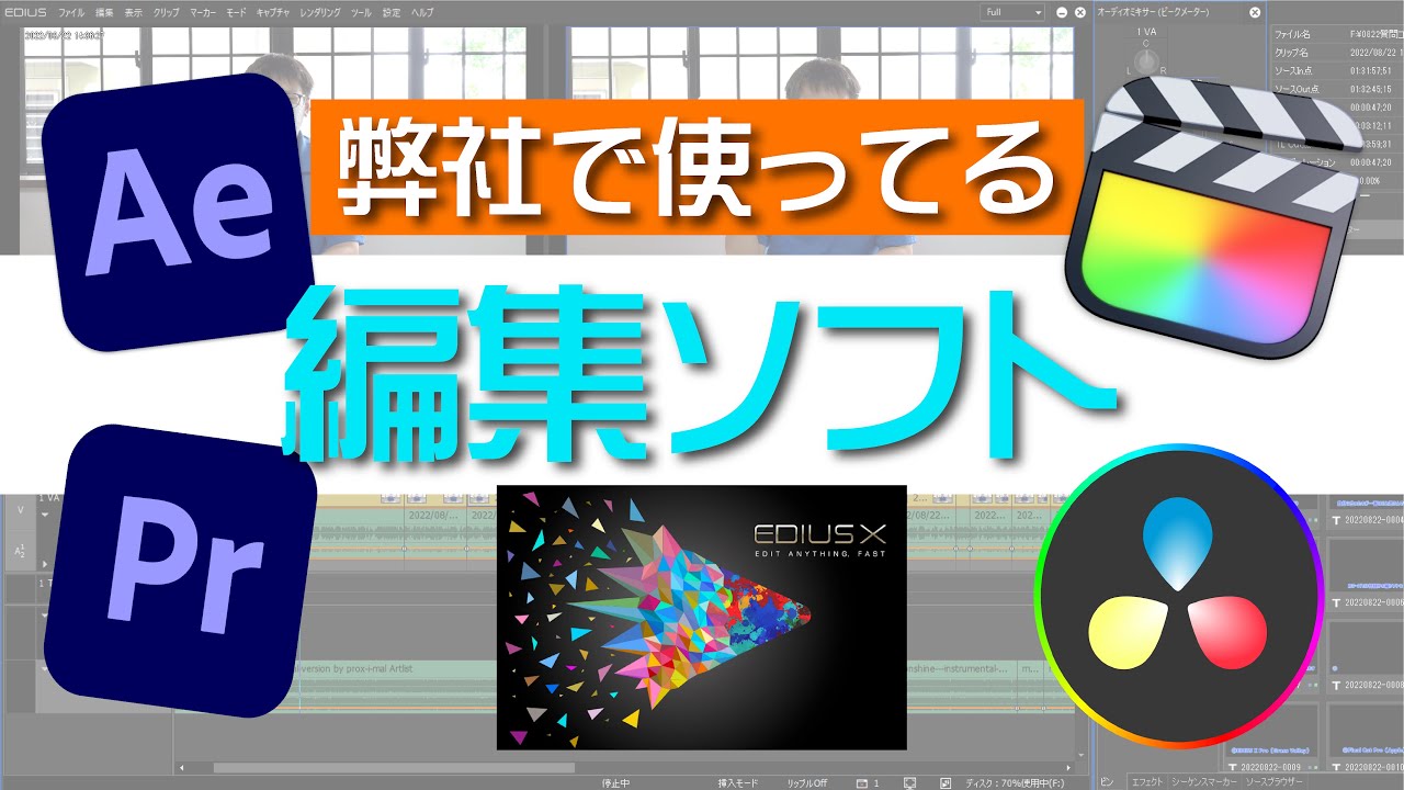 【編集ソフト】カラーズではこのソフト使ってます！