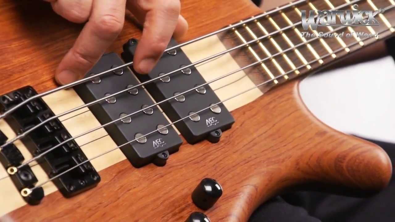 The Warwick Corvette $$ NT Bubinga - Product Demo with Andy Irvine