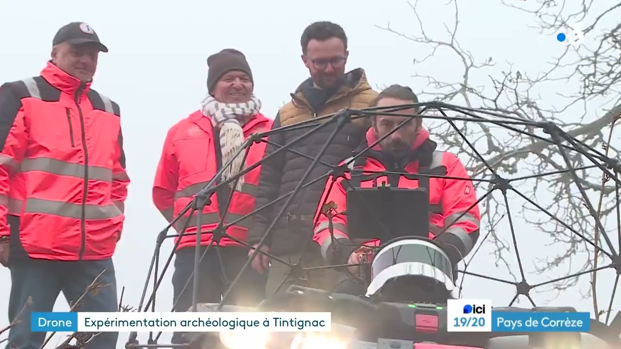 Inspection en espaces confin&eacute;s par drone - Arch&eacute;ologie - ITD