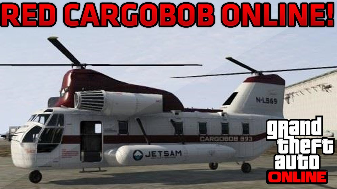 GTA 5 Online: How To Get A RED Cargobob Online! - After Patch 1.12! (Creator Glitch)