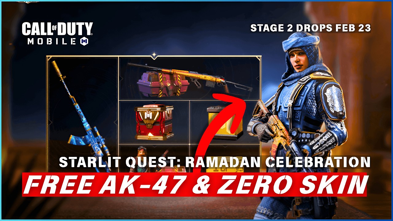 Как получить БЕСПЛАТНЫЙ AK-47 Luminous! 🌙 Руководство по событию Starlit Quest (CODM)