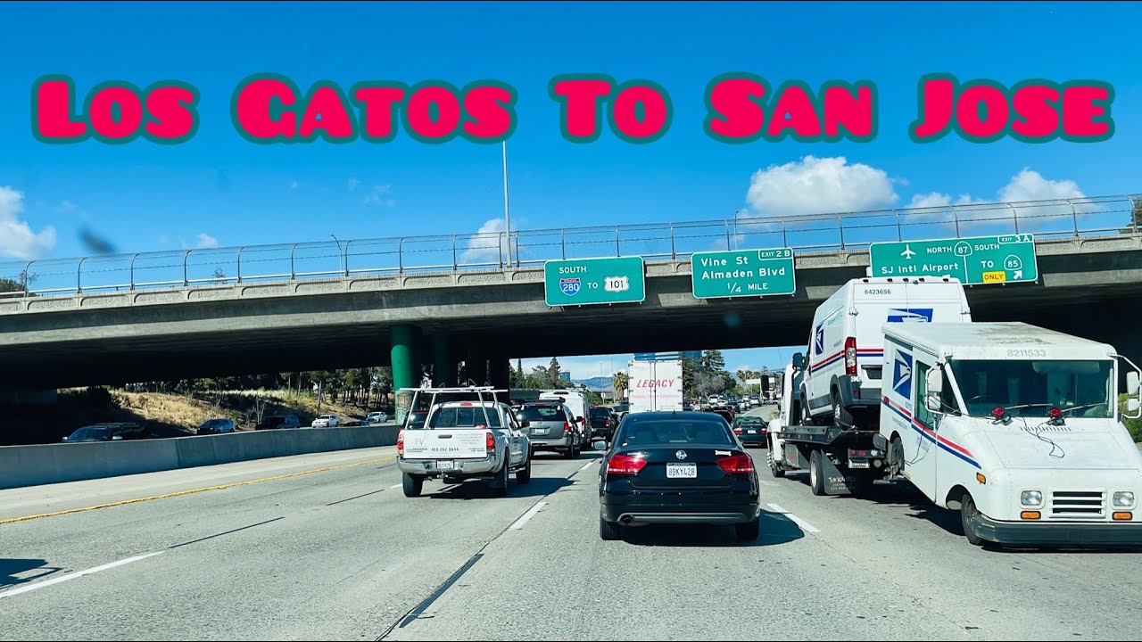 LOS GATOS TO SAN JOSE DRIVE
