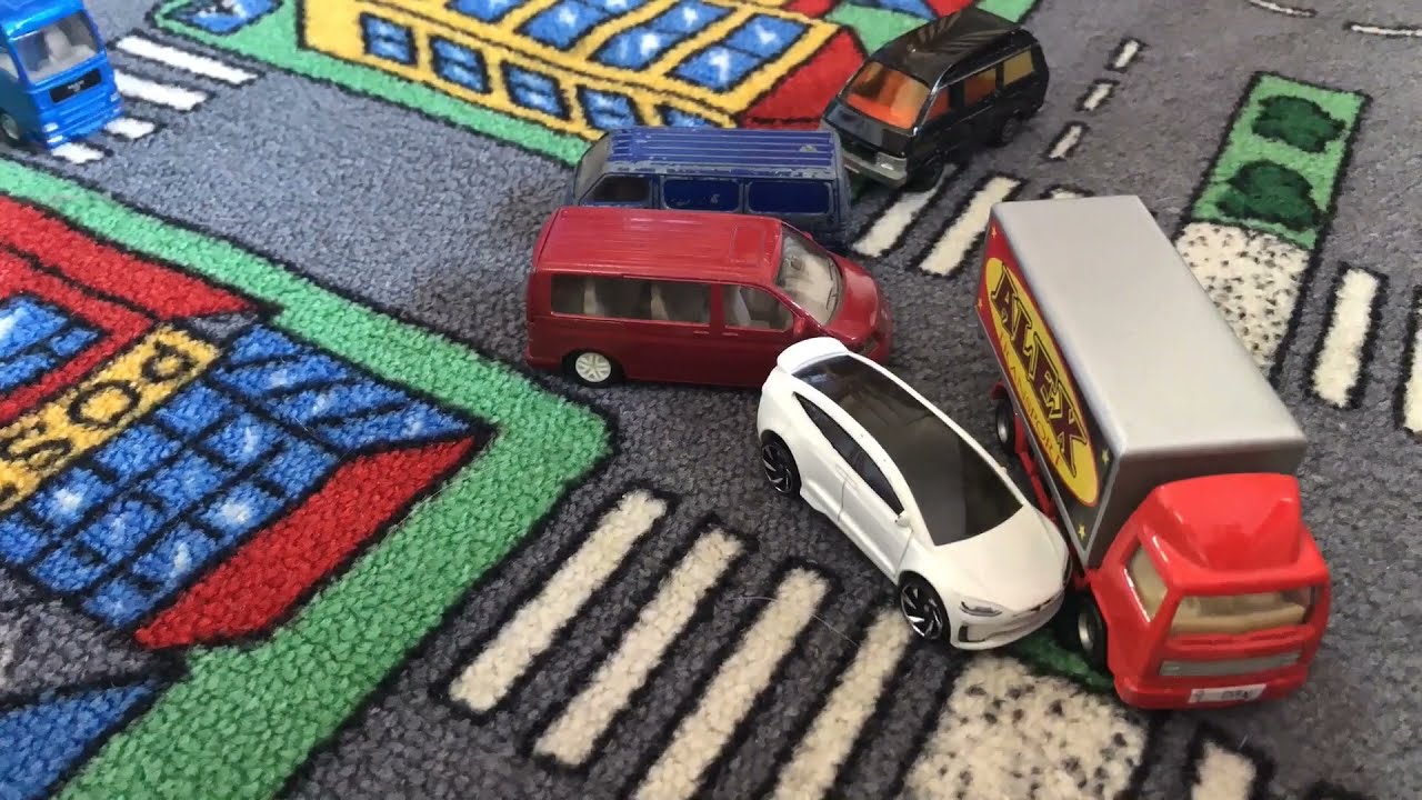 Stop Motion Car Crash Compilation #1