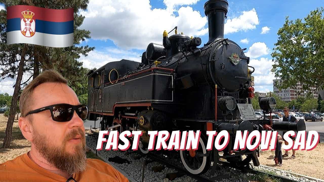 Vlog 11.  Fast train from Belgrade to Novi Sad. New apartment.