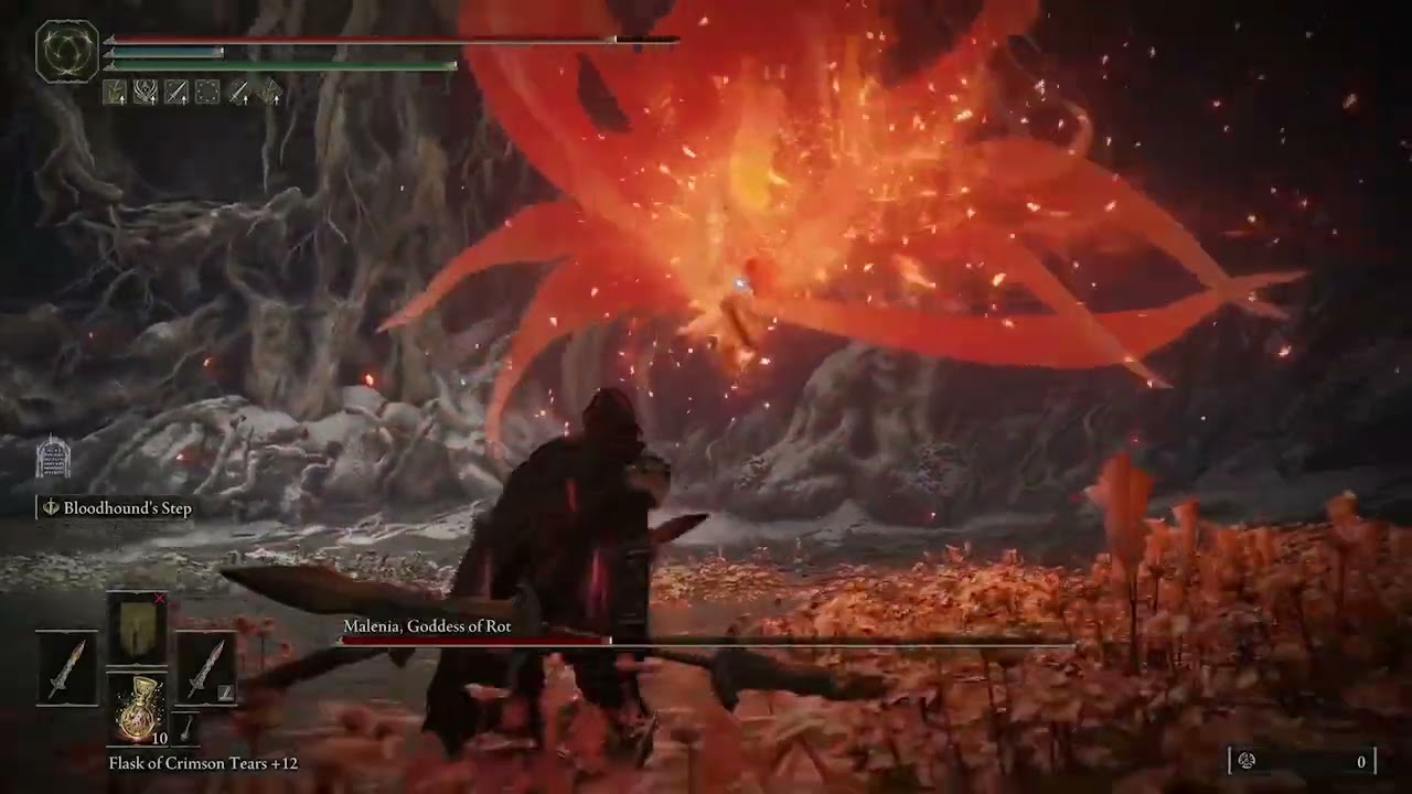 Beating Malenia second phase
