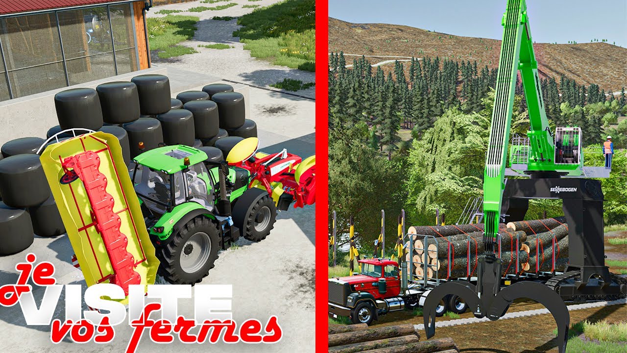 IL CONSTRUIT + de 10 FERMES ! | JE VISITE VOS FERMES #05 | Farming Simulator 22 !