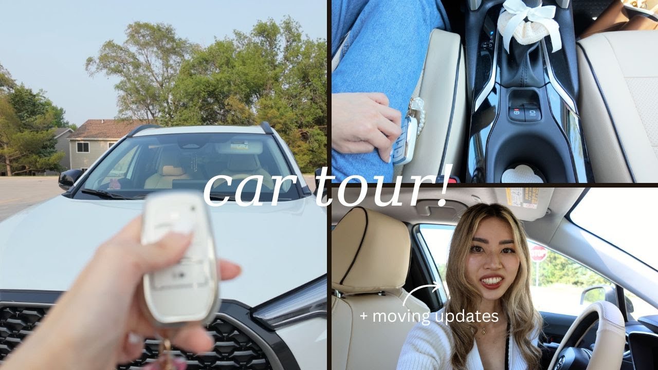 *aesthetic* CAR TOUR (+ i'm moving?!) 🚗🎀