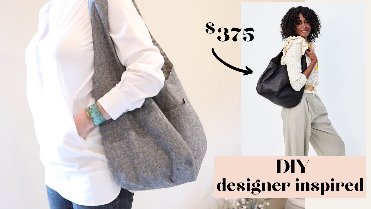 HOW I MADE A DESIGNER INSPIRED BOHO BAG | me made | SEW WITH ME | SWOON SEWING PATTERN