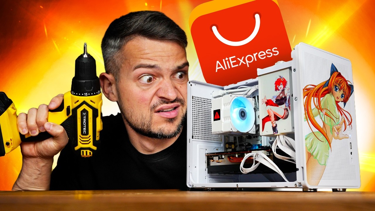 ENDLICH!! Wir bauen den AliExpress GAMING PC… #GamingSchrott