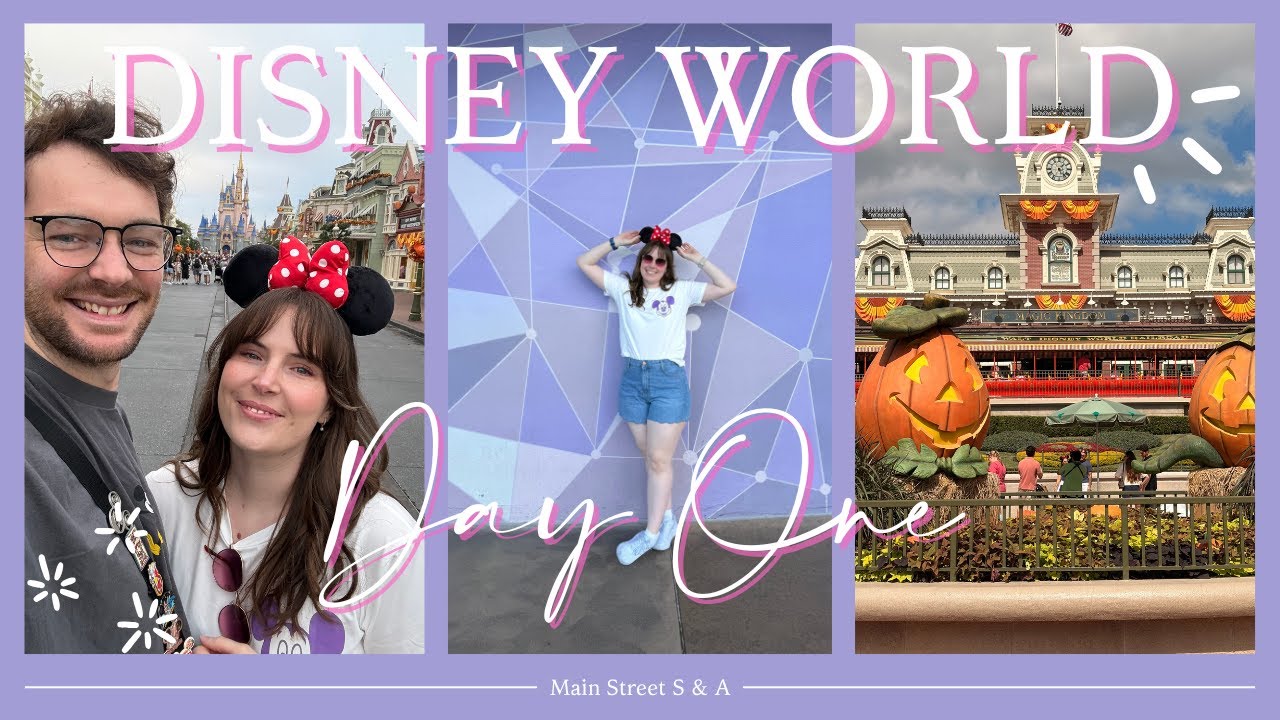 Orlando Vlogs - Day One | Magic Kingdom | First Time on Tiana's | Starlight Parade