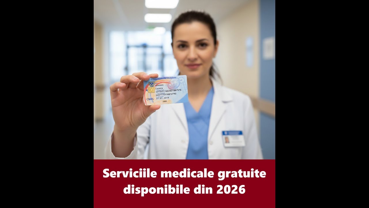 CNAS a publicat lista serviciilor medicale gratuite din 2026