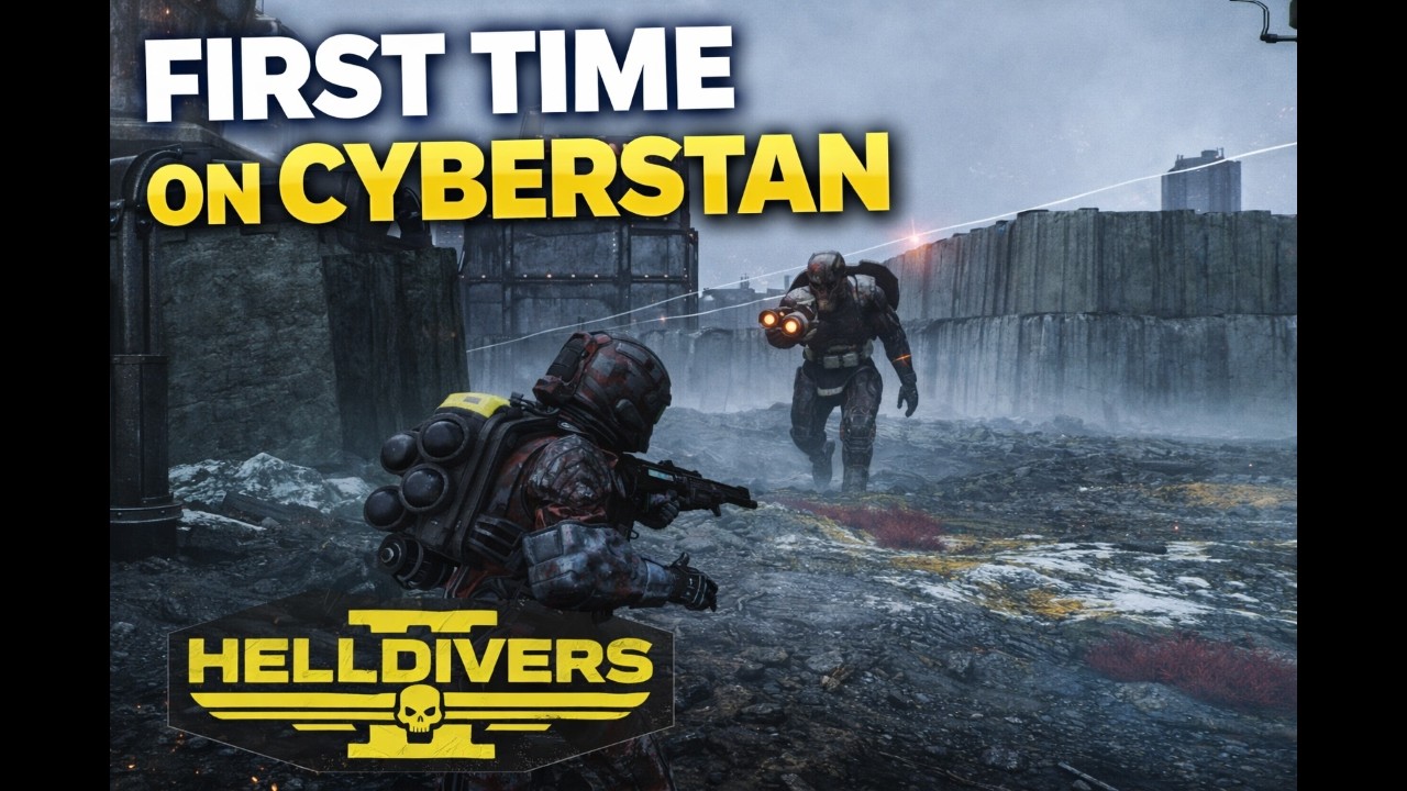 Losing My Cyberstan Virginity (Level 10 Super Helldive) │ Helldivers 2
