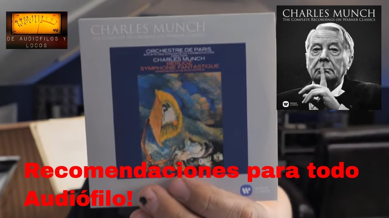 Charles Munch Warner box set en Compact Discs